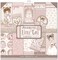 Stamperia Double-Sided Paper Pad 12"X12" 10/Pkg-Little Girl, 10 Designs/1 Each